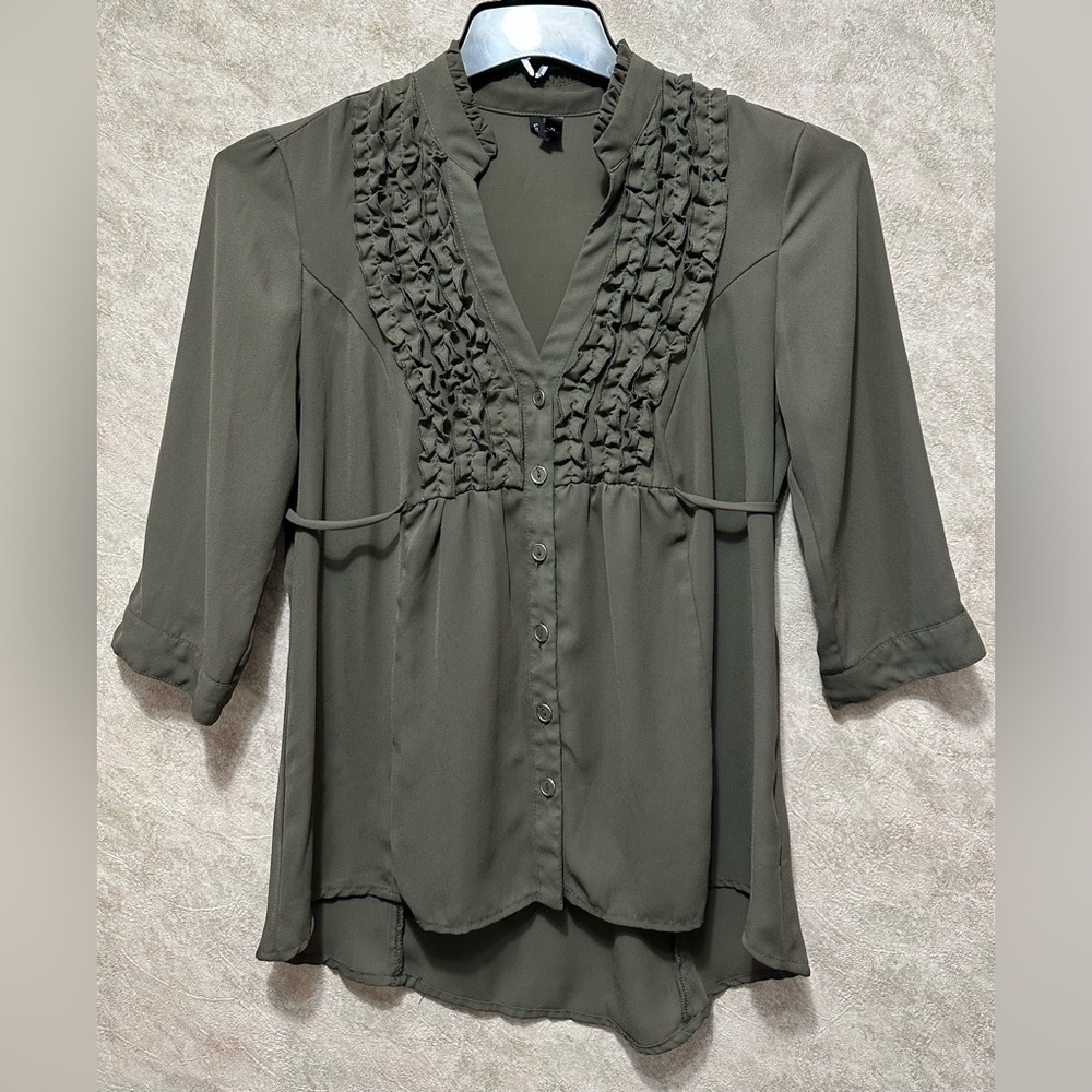 Green blouse - new